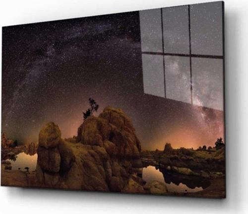 Doğa Manzara Cam Tablo 4Mm Dayanıklı Temperli Cam