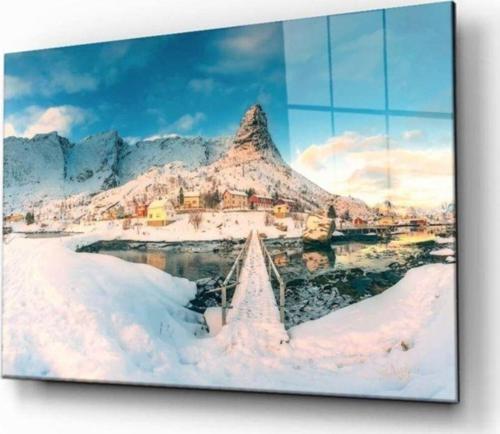 Doğa Manzara Cam Tablo 4Mm Dayanıklı Temperli Cam