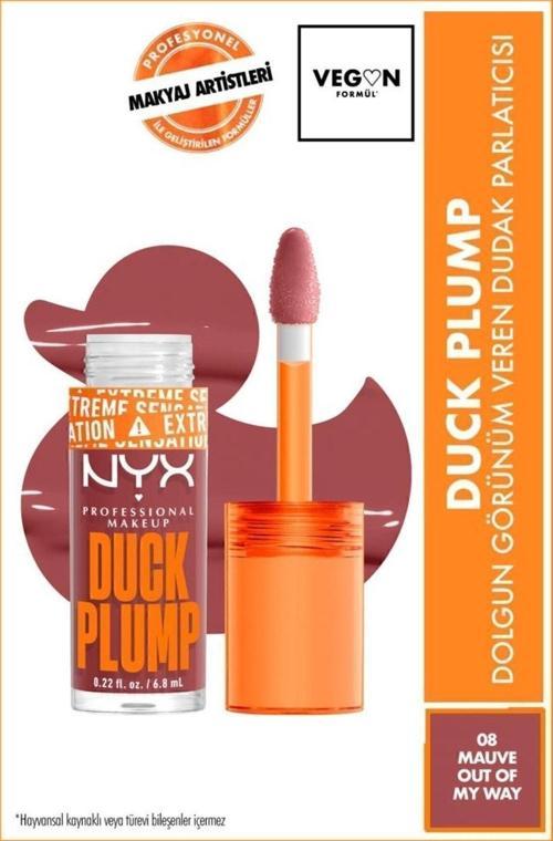 Duck Plump Dolgun Görünüm Veren Dudak Parlatıcısı - 08 Mauve Out Of My Way