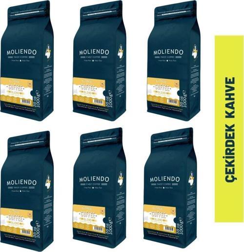 Blonde Coffe Blend Kahve Avantaj Paketi (Çekirdek Kahve) 6*1000 g