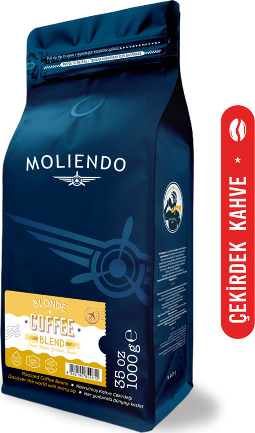 Blonde Coffee Blend Kahve (Çekirdek Kahve) 1000 g