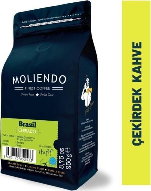 Brasil Cerrado Yöresel Kahve (Çekirdek Kahve) 250 g
