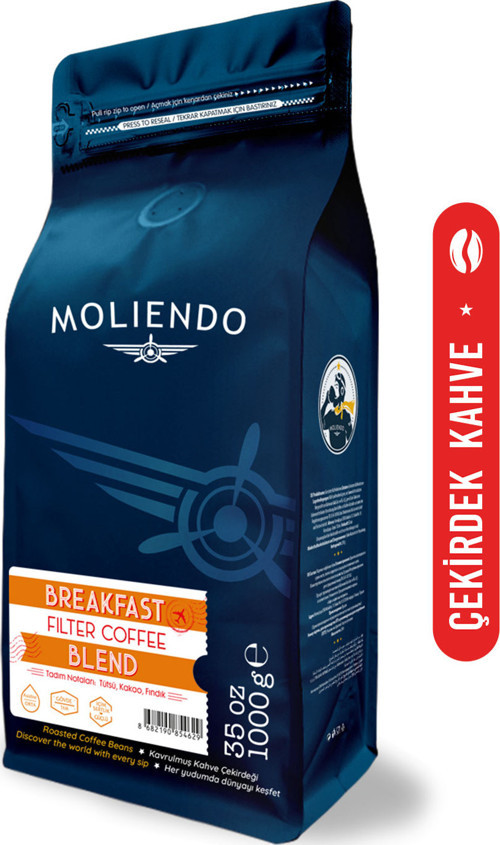 Breakfast Blend Filtre Kahve (Çekirdek Kahve) 1000 g
