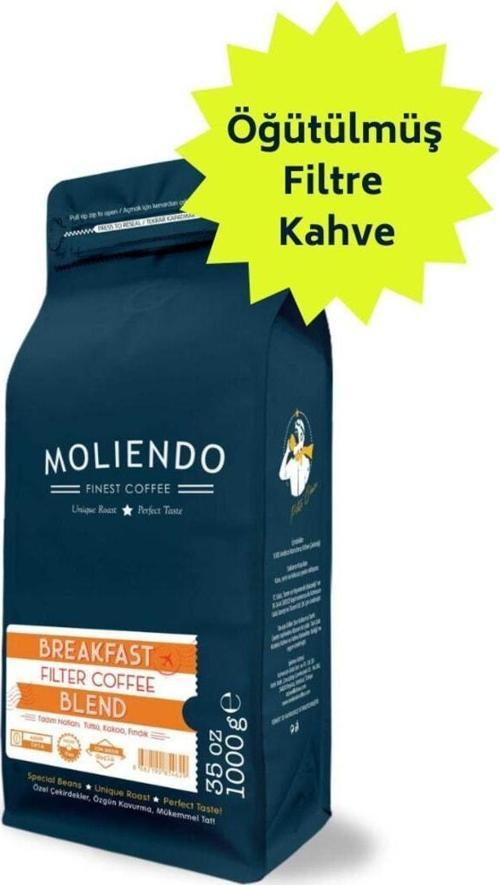 Breakfast Blend Filtre Kahve (Öğütülmüş Filtre Kahve) 1000 g