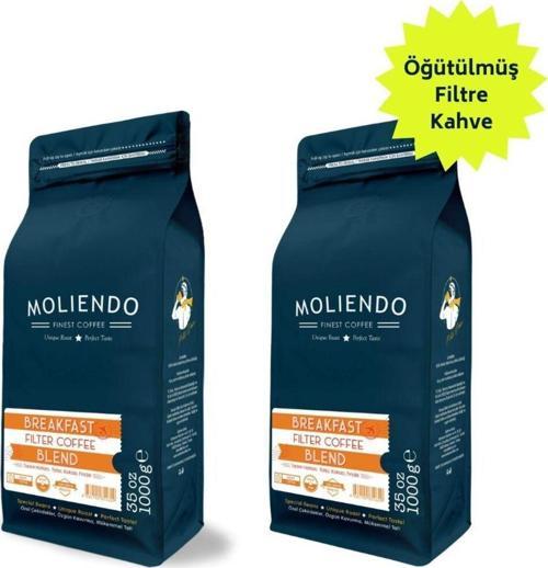 Breakfast Blend Filtre Kahve Avantaj Paketi (Öğütülmüş Filtre Kahve)  2*1000 g