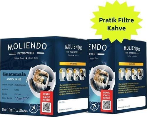 Guatemala Antigua Pratik Filtre Kahve Avantaj Paketi 2*10 Toplam 20 Adet