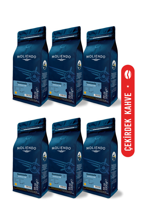 Guatemala Antigua SHB Yöresel Kahve Avantaj Paketi (Çekirdek Kahve) 6*1000 g