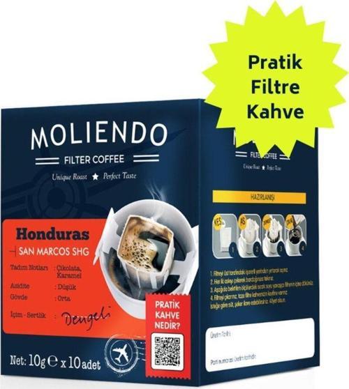 Honduras San Marcos Shg Pratik Filtre Kahve 10x10 g