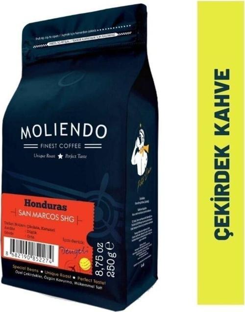 Honduras San Marcos Shg Yöresel Kahve (Çekirdek Kahve) 250 g