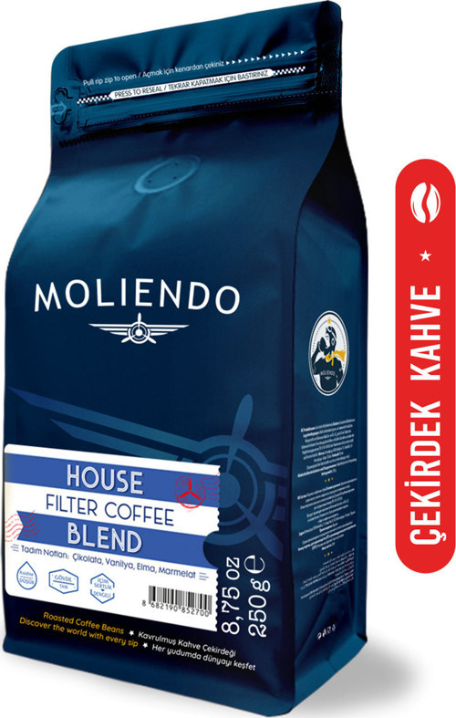 House Blend Filtre Kahve (Çekirdek Kahve) 250 g