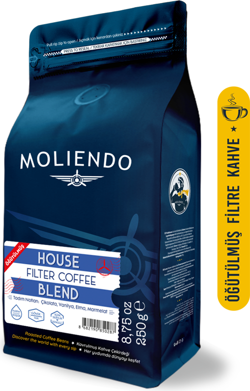 House Blend Filtre Kahve (Öğütülmüş Filtre Kahve) 250 g