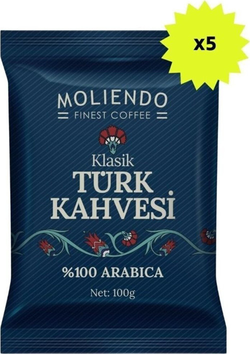Klasik Türk Kahvesi 100 G 5'li Avantaj Paketi