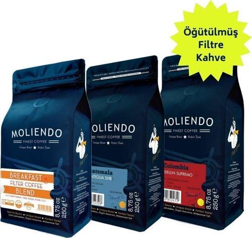Popüler Filtre Kahve Avantaj Paketi (Öğütülmüş Filtre Kahve) 3*250 g