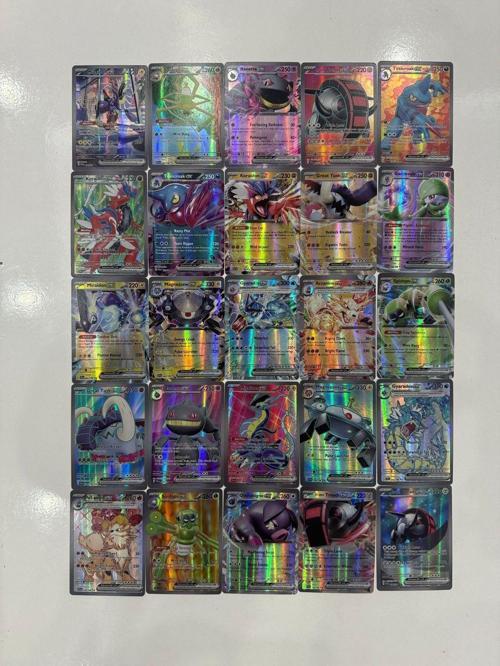 Pokemon Ex Yeni Seri Özel Parlak Kart 25 Adet