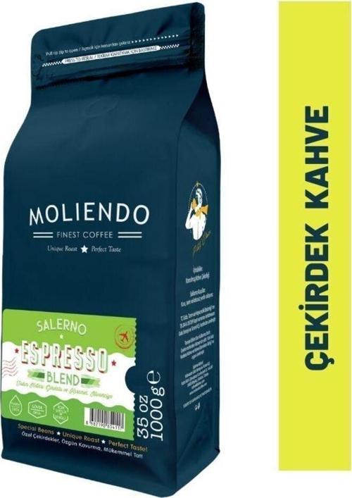 Salerno Espresso Blend Kahve (Çekirdek Kahve) 1000 g