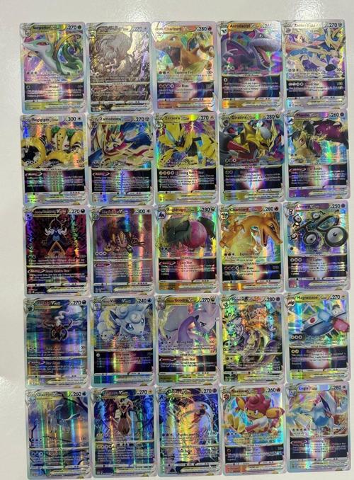 Pokemon Yeni Seri  Vstar Oyun Kartı Özel Ve Parlak Kart (25 Adet)