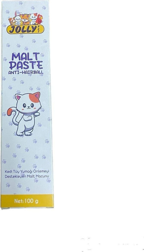 Jollypet Malt Paste Kedi Tüy Yumağı Önlemeyi Destekleyen Malt Macun 100 Gr
