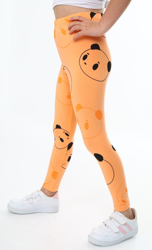 Toontoy Kız Çocuk Baskılı Tayt