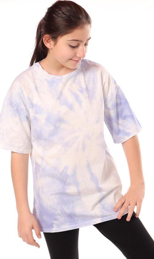 Toontoy Kız Çocuk Batik Desenli Tişört