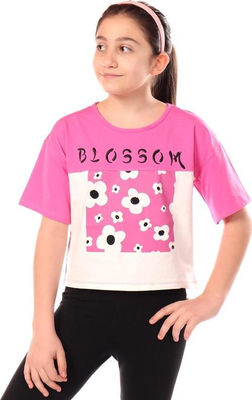 Toontoy Kız Çocuk Baskılı Tişört