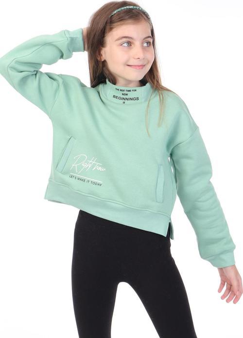 Toontoy Kız Çocuk Baskılı Sweatshirt