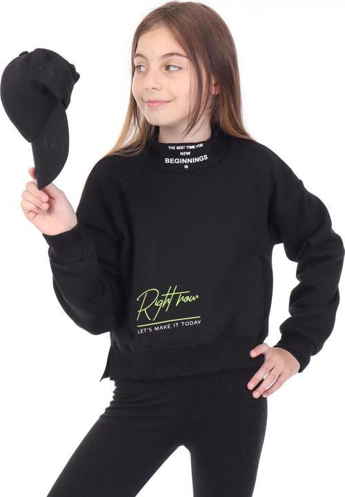 Toontoy Kız Çocuk Baskılı Sweatshirt