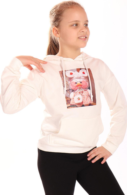 Toontoy Kız Çocuk Baskılı Sweatshirt