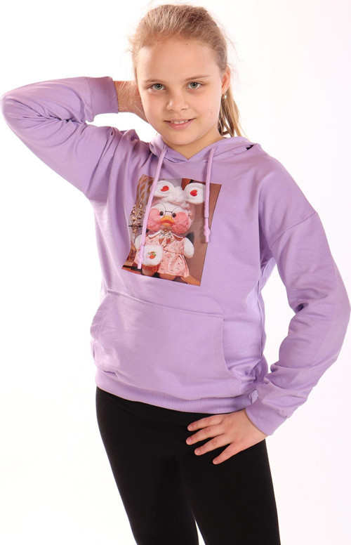 Toontoy Kız Çocuk Baskılı Sweatshirt