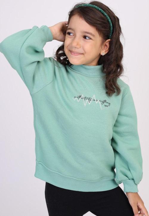 Toontoy Kız Çocuk Baskılı Sweatshirt