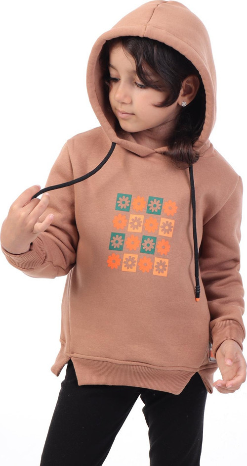 Toontoy Kız Çocuk Baskılı Sweatshirt