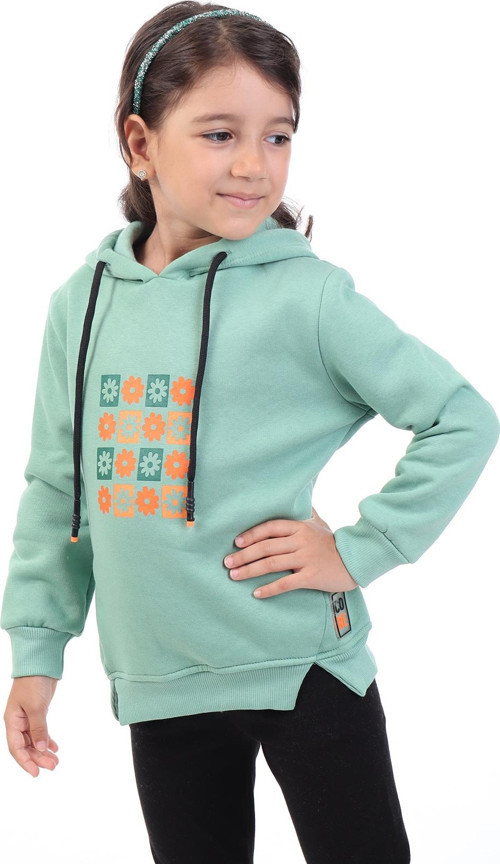 Toontoy Kız Çocuk Baskılı Sweatshirt