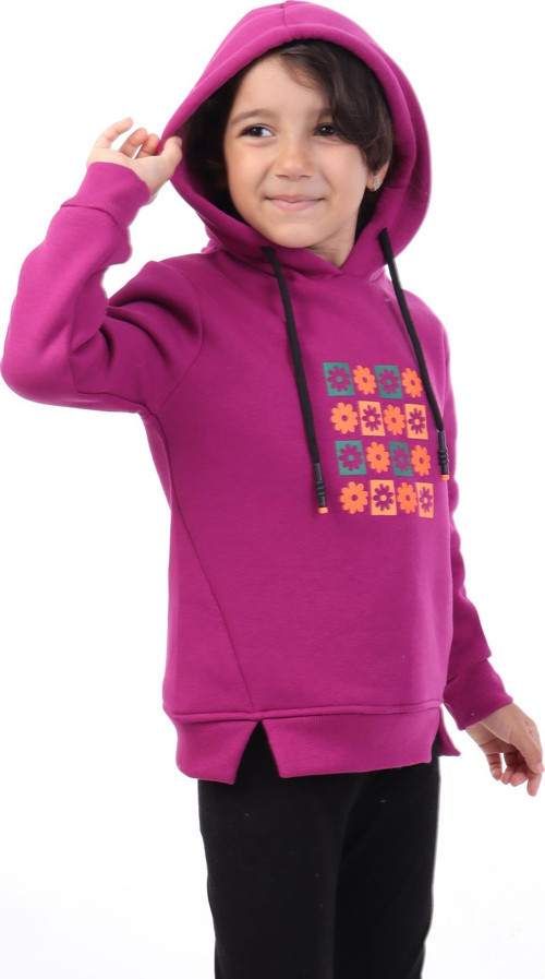 Toontoy Kız Çocuk Baskılı Sweatshirt