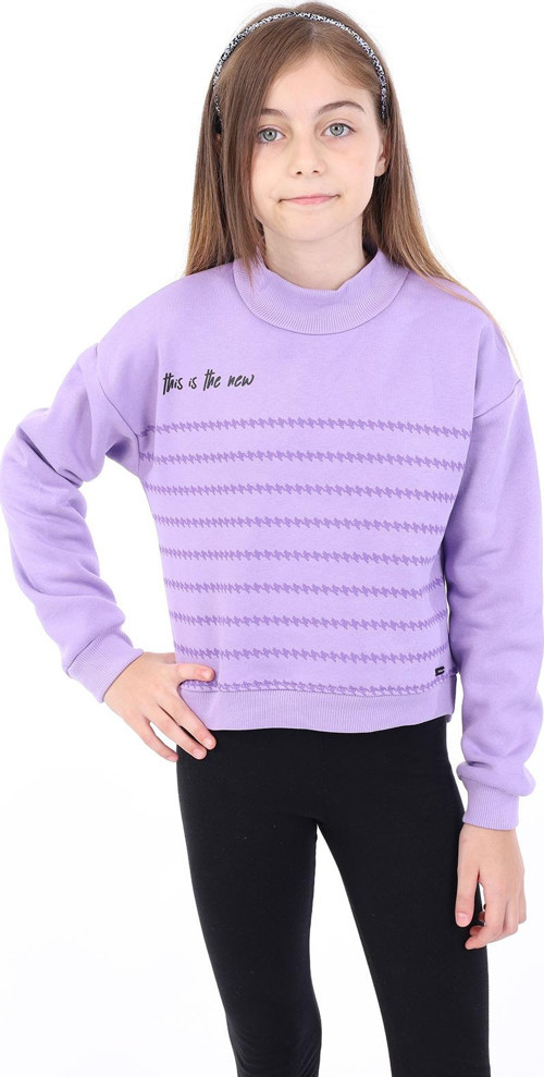 Toontoy Kız Çocuk Baskılı Sweatshirt