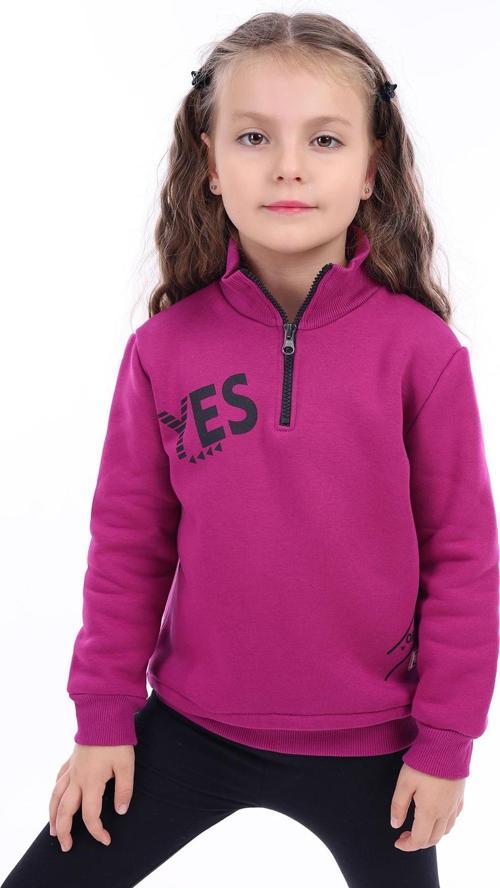 Toontoy Kız Çocuk Baskılı Sweatshirt