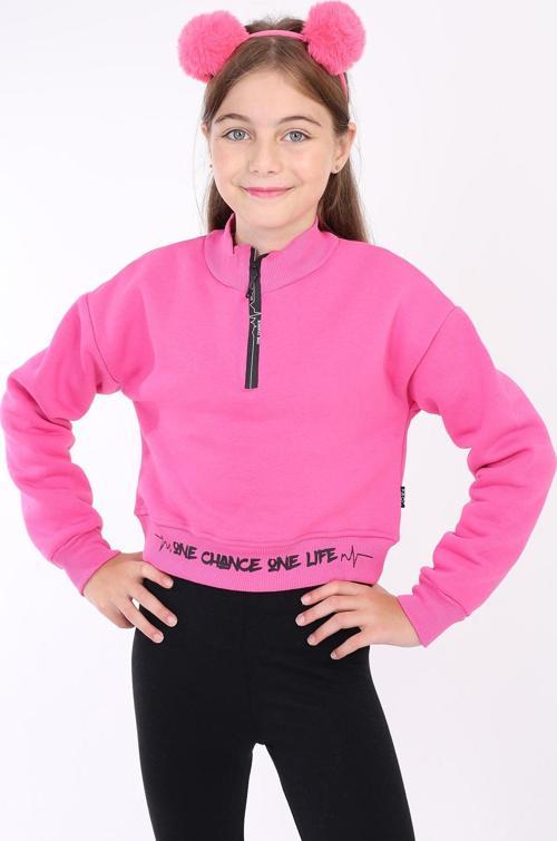 Toontoy Kız Çocuk Baskılı Sweatshirt