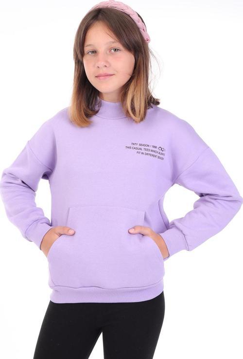 Toontoy Kız Çocuk Baskılı Sweatshirt