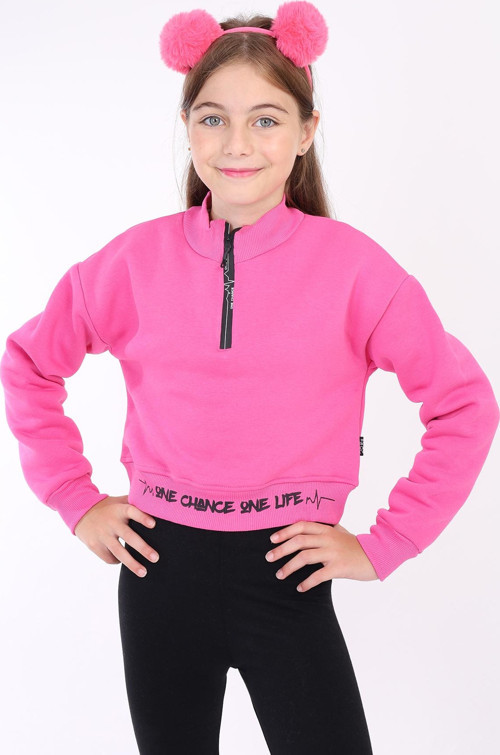 Toontoy Kız Çocuk Baskılı Sweatshirt