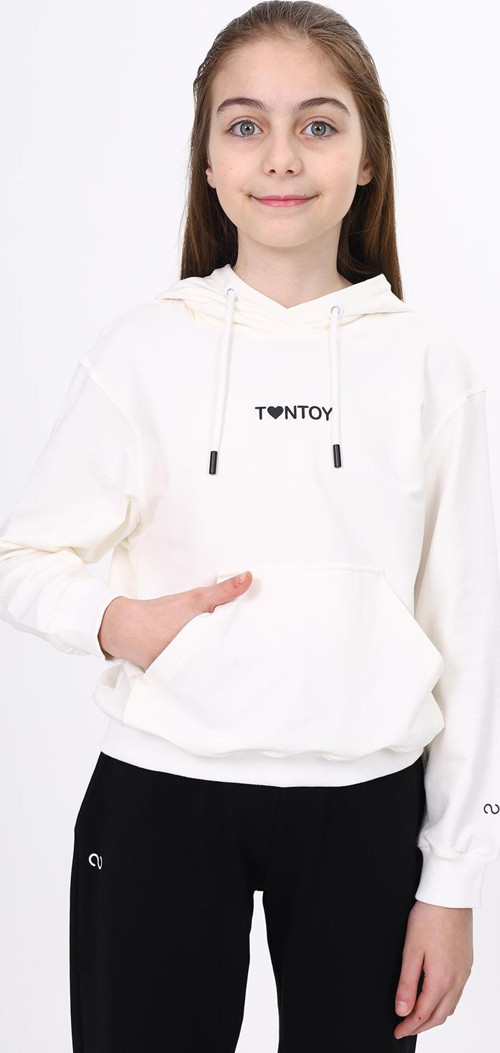 Toontoy Kız Çocuk Baskılı Sweatshirt