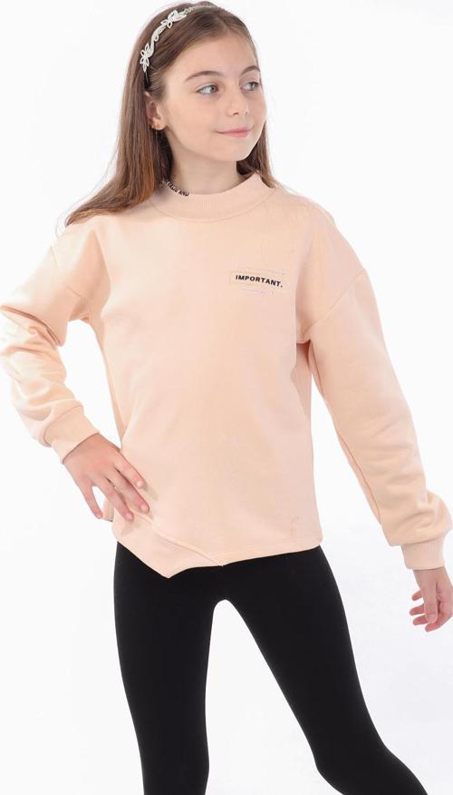 Toontoy Kız Çocuk Baskılı Sweatshirt
