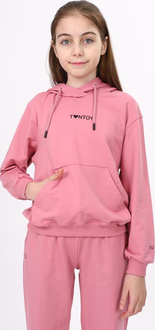 Toontoy Kız Çocuk Baskılı Sweatshirt