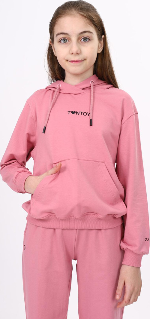 Toontoy Kız Çocuk Baskılı Sweatshirt