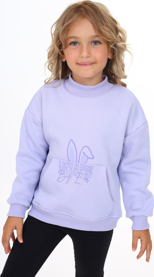 Toontoy Kız Çocuk Baskılı Sweatshirt