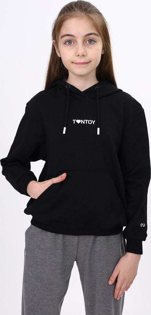 Toontoy Kız Çocuk Baskılı Sweatshirt