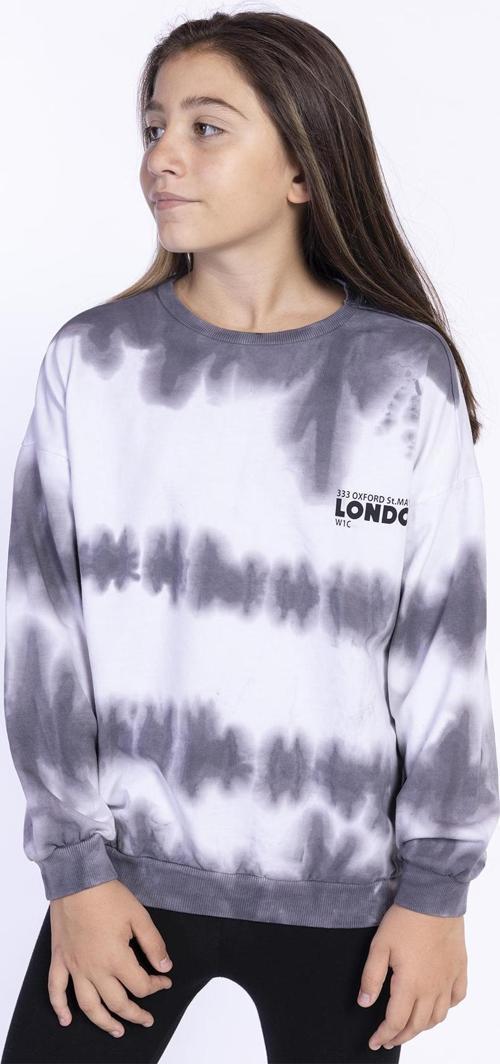 Toontoy Kız Çocuk Batik Desenli Sweatshirt
