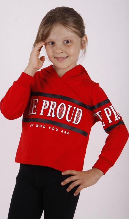 Toontoy Kız Çocuk Be Proud Baskılı Sweatshirt
