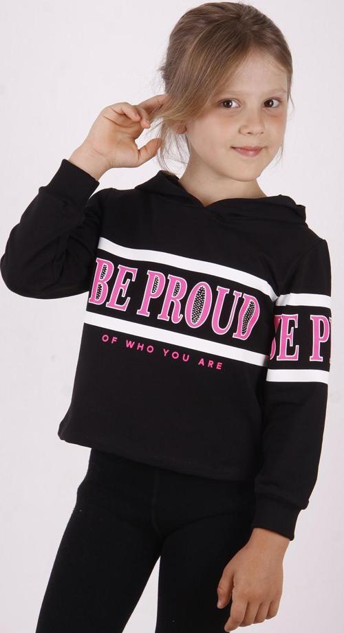 Toontoy Kız Çocuk Be Proud Baskılı Sweatshirt