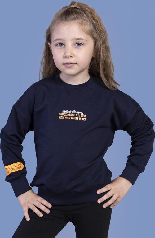 Toontoy Kız Çocuk Baskılı Sweatshirt