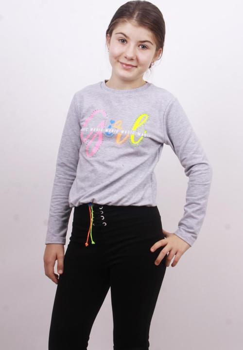 Toontoy Kız Çocuk Girl Baskılı Sweatshirt 
