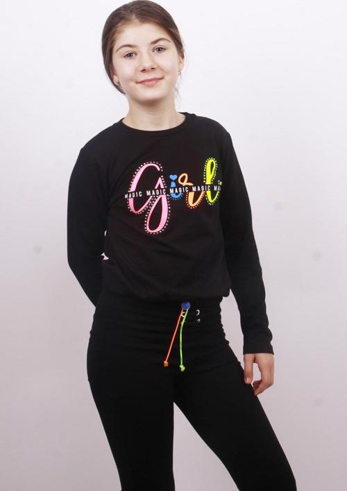 Toontoy Kız Çocuk Girl Baskılı Sweatshirt 