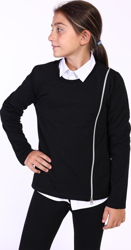 Toontoy Kız Çocuk Fermuar Detaylı Baskılı Sweatshirt